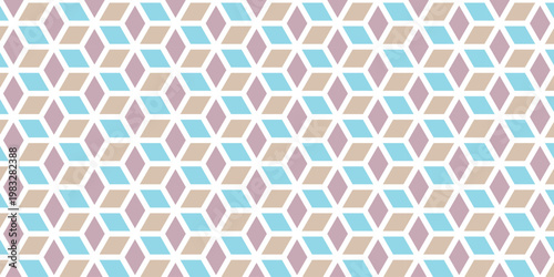 simple colored rhombus pattern for banner poster background.