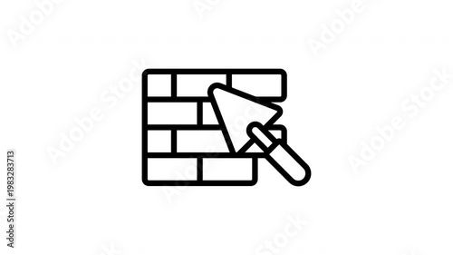 brickwall animation icon