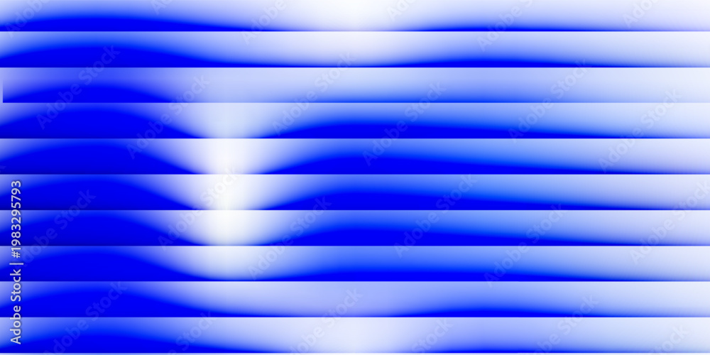 Fototapeta premium Abstract vertical blue light bar pattern background with glowing cyan center, creating a vibrant digital sound wave or equalizer effect, isolated on