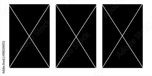 Image collage layout template. Beige mosaic mood board grid collection. Picture frame set. Photo album idea for banner, poster, comic page, flyer, brochure, booklet, memory wall design. Vector pack