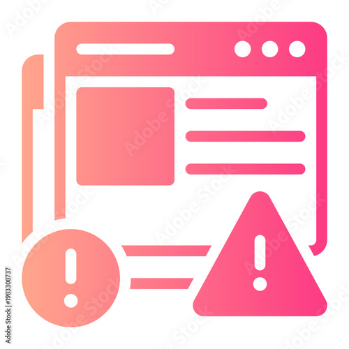 browser gradient icon