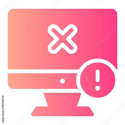 computer gradient icon