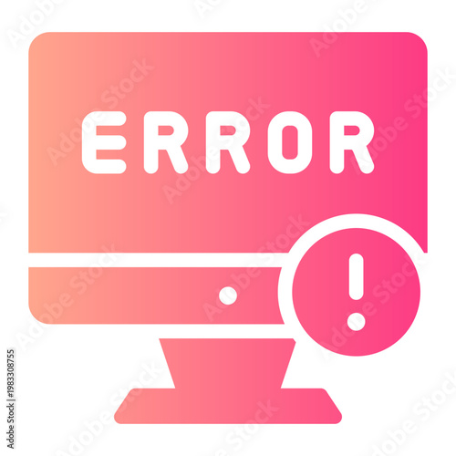 computer gradient icon