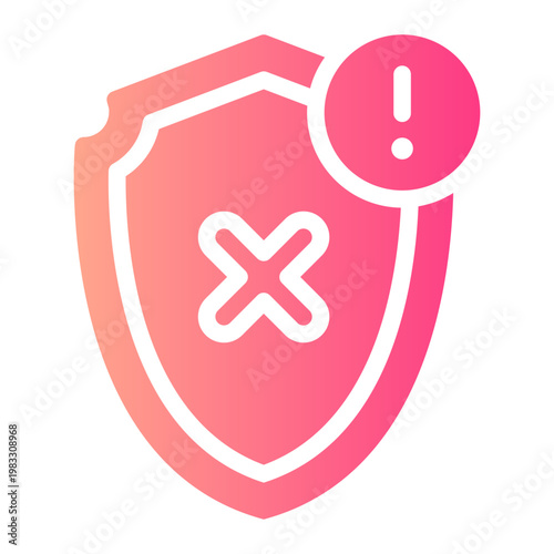 shield gradient icon