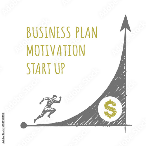 Business Plan - Runner targets profit on rising growth chart