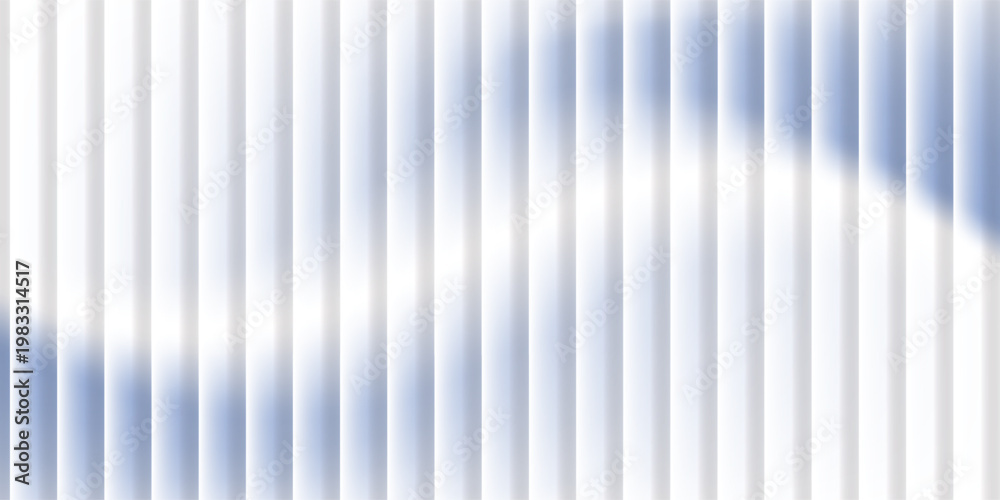 Obraz premium Texture background with soft blue gradient, vertical ripple lines and frosted translucent effect. Modern