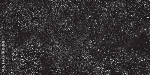 Snow, stars, twinkling lights, rain drops on black background. Abstract vector noise. Small particles of debris and dust. Distressed uneven grunge overlay.