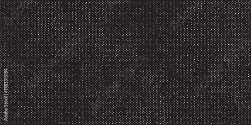 Snow, stars, twinkling lights, rain drops on black background. Abstract vector noise. Small particles of debris and dust. Distressed uneven grunge overlay.