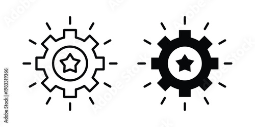 Additional skills icon outline style. Black solid silhouette style icons