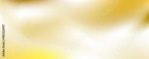 Curtain light gold wave and soft shadow. fabric shapes curved designs. abstract background on isolated.
