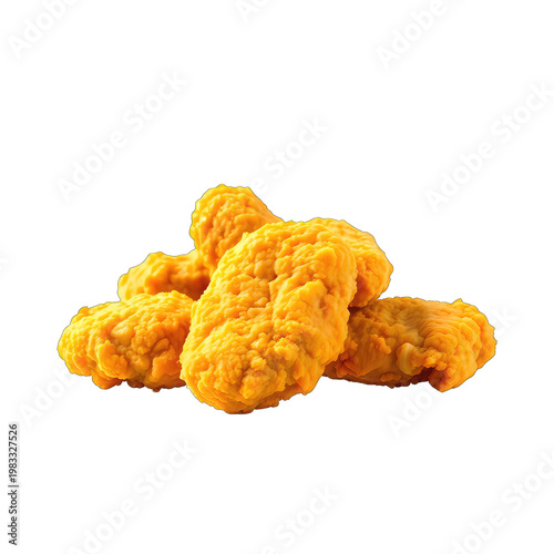 fried chicken wings with transparent background PNG and JPEG image