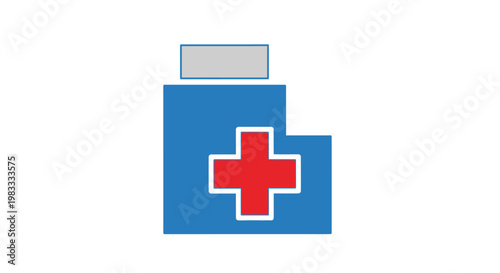 Red Cross Medical First Aid Symbol.