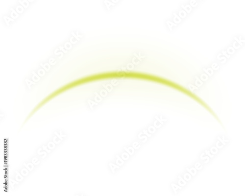 Abstract light green glowing arch, vector transparent png
