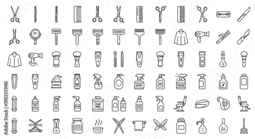 Collection of various tools and objects.