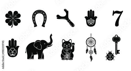 set of animals icons