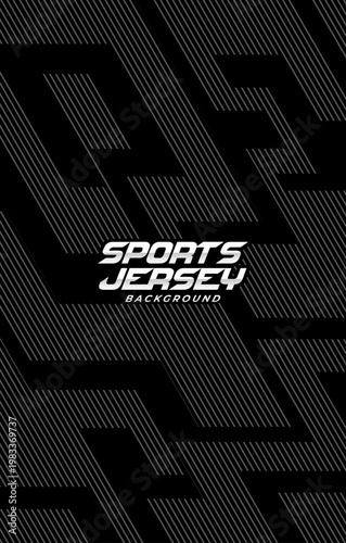 Black pattern line sports jersey backgound