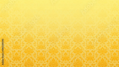Bright golden yellow background for Indian religious and Hindu ceremonies