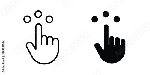 Choice icon vectors set. vector icon for web design