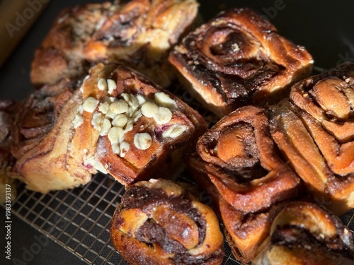 Delicious close-up of fresh...