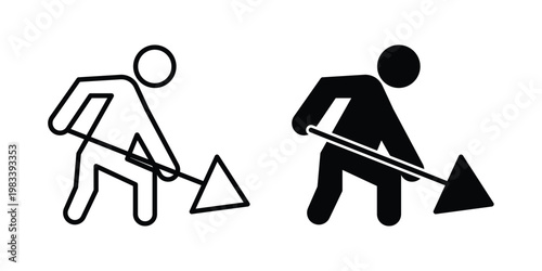 Construction icon vectors set. vector icon for web design