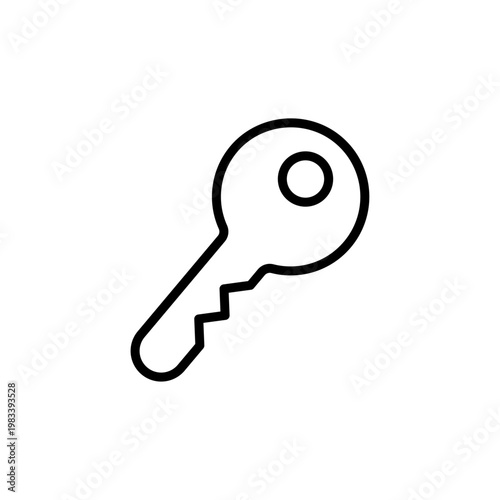 シンプルセキュリティアイコンシリーズ – 鍵・アクセス管理・認証アイコン（線画）