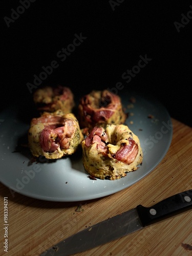 Close-up of freshly baked b...