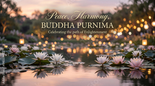 Sacred Buddhist festival marking the birth, enlightenment, and nirvana of Gautama Buddha, symbolizing peace, wisdom, and spiritual awakening.