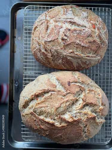 Delicious homemade sourdoug...