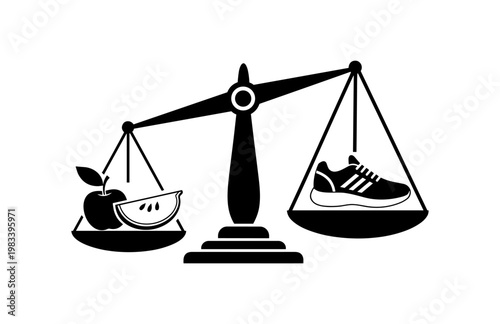 Healthy choices: balancing food and fitness in daily life