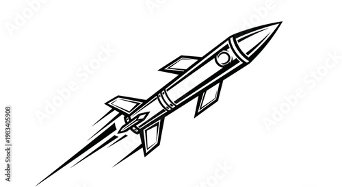 illustration of a rocket