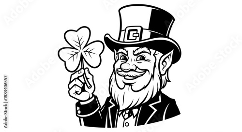 st patricks day leprechaun