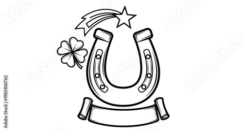 lucky horseshoe magnet