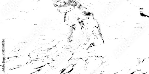 Grunge texture with dark smudges on white background vector graphic design element