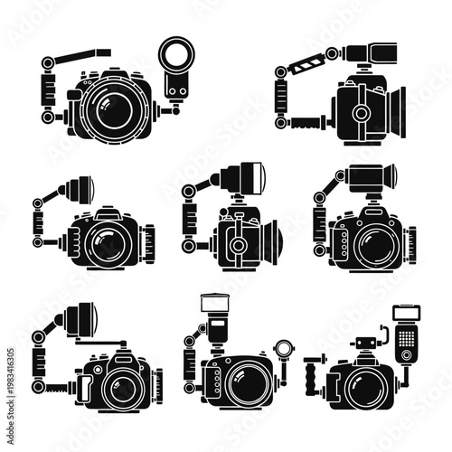 Professional Camera Rigs: DSLR and Video Camera Setups with Accessories