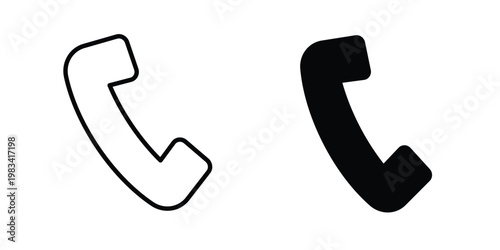 Phone call icon vectors set. vector icon for web design