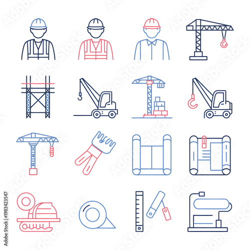 Building a Vision: A collection of architectural design elements and the individuals that employ them, these images represents construction and creation. 