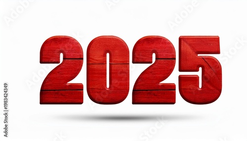 Red wooden 2025