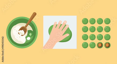 DIY Avocado Face Mask Recipe Steps Mixing Applying and Results.