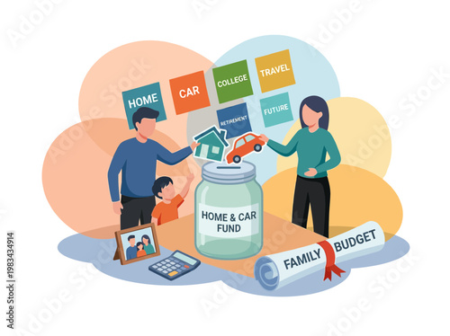 Family Financial Planning and Saving Money for Future Goals