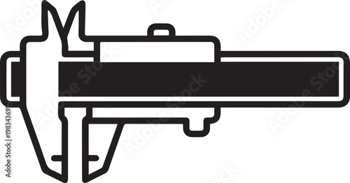 Precision Digital Calipers Measuring Industrial Metal Rod for Quality Control, Manufacturing Inspection, Engineering Blueprint Accuracy, CNC Machining Tolerance Verification, Technical