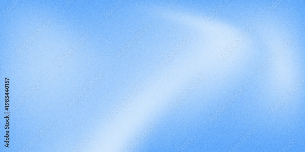 Fototapeta premium Blue noise gradient background. Navy grainy texture gradation cover. Christmas soft cold transition. Fresh banner template. Horizontal blur cover. Water surface pattern.