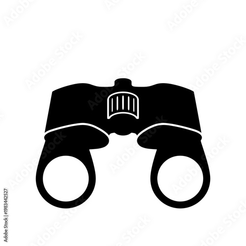 Binoculars icon for searching and observation