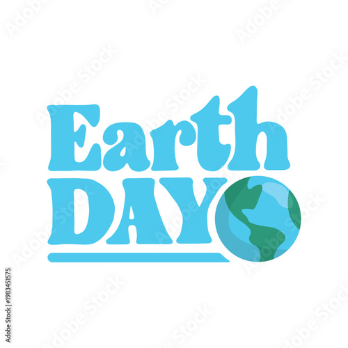 earth day badge, save the planet, 22 april day of planet earth logo emblem