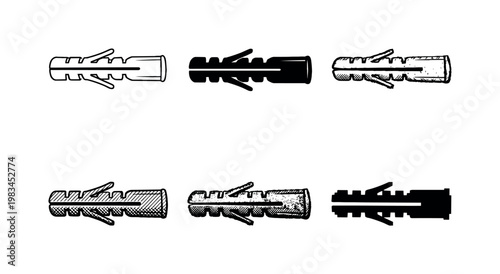 Expansion plug for reliable anchoring of screws in solid walls and masonry