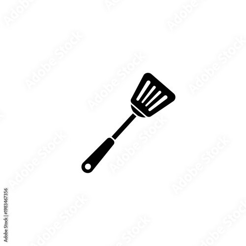 Kitchen utensil spatula silhouette icon