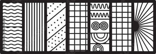 Premium pH indicator strips vector icon set showcasing color-changing test strips for precise acidity-alkalinity measurement, ideal for laboratory analysis, environmental testing, food