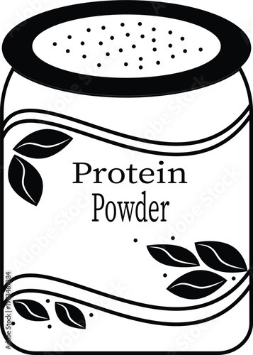 High-quality protein powder in a clean, modern package. Perfect for fitness, gym, and healthy lifestyle concepts. Ideal for nutrition ads, wellness branding, and supplement promotions.
