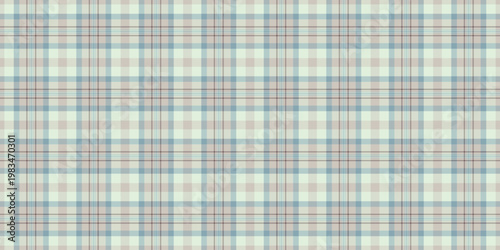 Picture fabric texture plaid, london tartan seamless check. Twill pattern textile background vector in pastel and white colors.