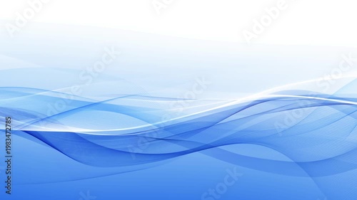 Abstract blue lines - background loop