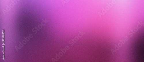 Quadro su tela Vibrant purple gradient background with soft magenta light leaks, abstract violet texture with subtle grain and blur, elegant colorful backdrop for modern digital design and creative media